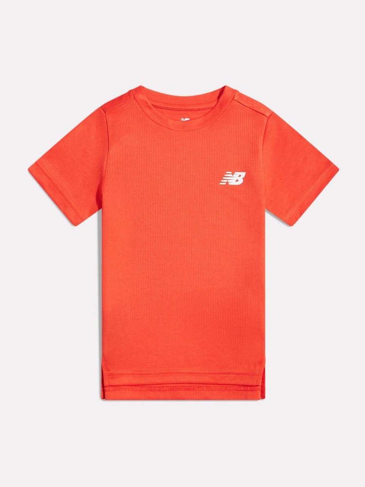 Rød - New Balance Basisplagg Athletic t-skjorte - Bilde 1 av 3