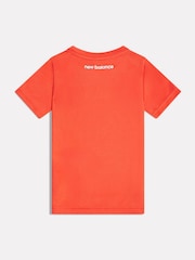 Rød - New Balance Basisplagg Athletic t-skjorte - Bilde 2 av 3