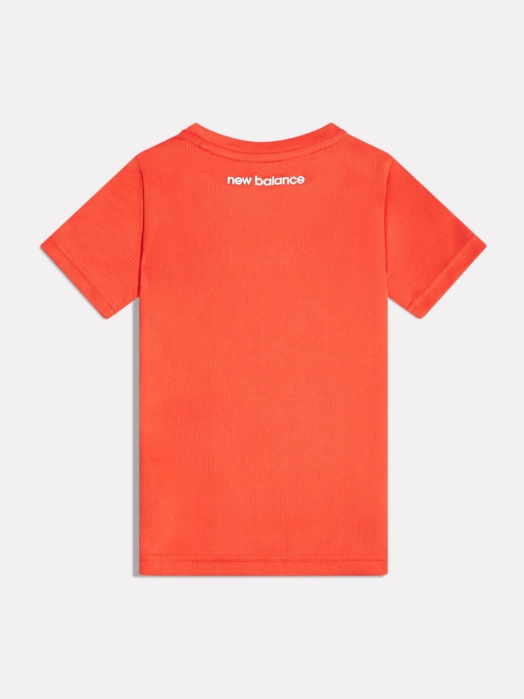 Rød - New Balance Basisplagg Athletic t-skjorte - Bilde 2 av 3