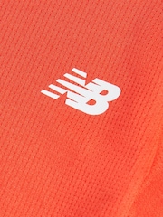 Rød - New Balance Basisplagg Athletic t-skjorte - Bilde 3 av 3