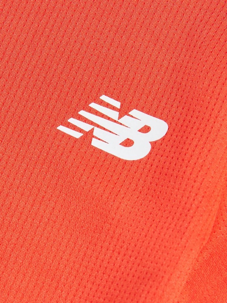 Rød - New Balance Basisplagg Athletic t-skjorte - Bilde 3 av 3