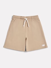 Nature - New Balance French terry Small Logo Shorts - Image 1 de 3