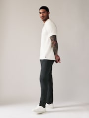 Grey Charcoal Skinny Fit Stretch Chino Trousers - Image 3 of 9