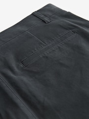 Grey Charcoal Skinny Fit Stretch Chino Trousers - Image 8 of 9