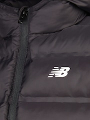 New Balance Black Bond Quilted Jacket - Image 4 of 4