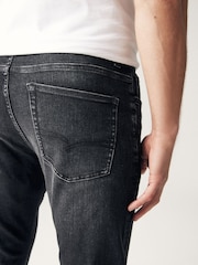 Black Power Stretch Jeans - Image 6 of 8