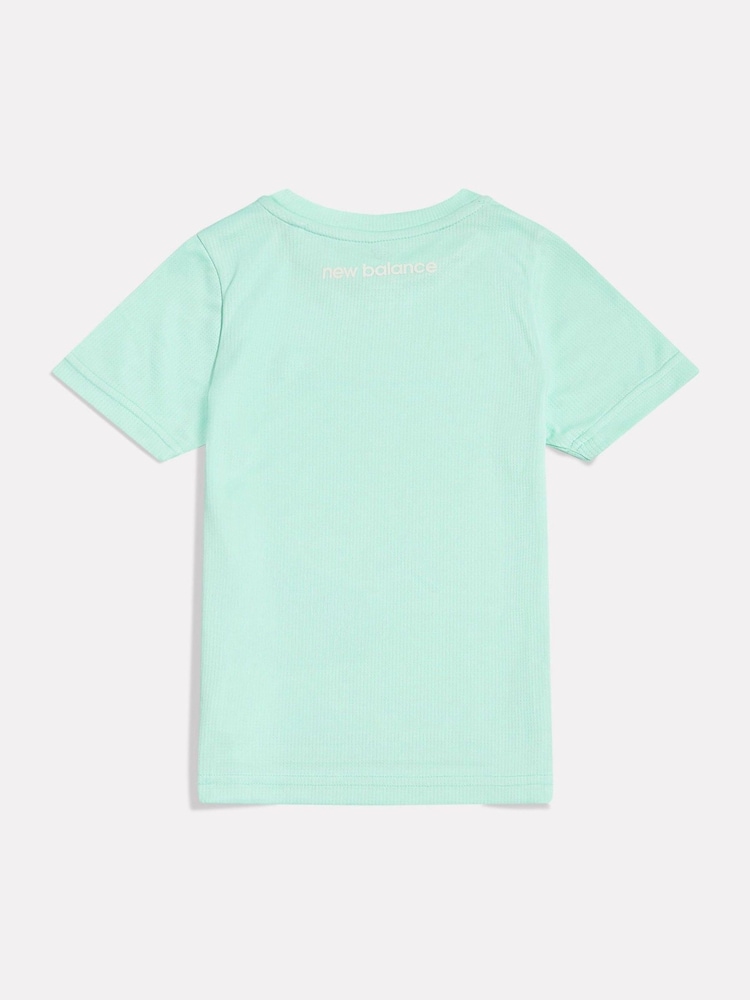 Grønn - New Balance Basisplagg Athletic t-skjorte - Bilde 2 av 3