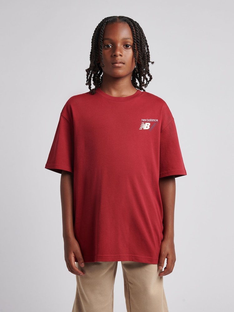 Běžecké tričko New Balance Athletics s grafickým motivem - Obrázek 1 z 6