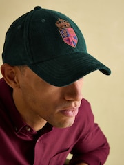 Joules Chadwick Green Corduroy Cap - Image 3 of 7