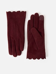 Oliver Bonas Suede Leather Gloves - صورة 1 من 7