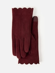 Oliver Bonas Suede Leather Gloves - صورة 2 من 7