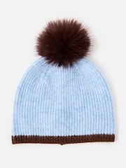 Oliver Bonas Pom Pom Knitted Beanie Hat - Bilde 1 av 4
