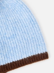 Oliver Bonas Pom Pom Knitted Beanie Hat - Bilde 3 av 4