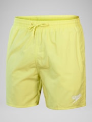 Speedo Yellow Mens Essential Swim Shorts - Image 5 of 6
