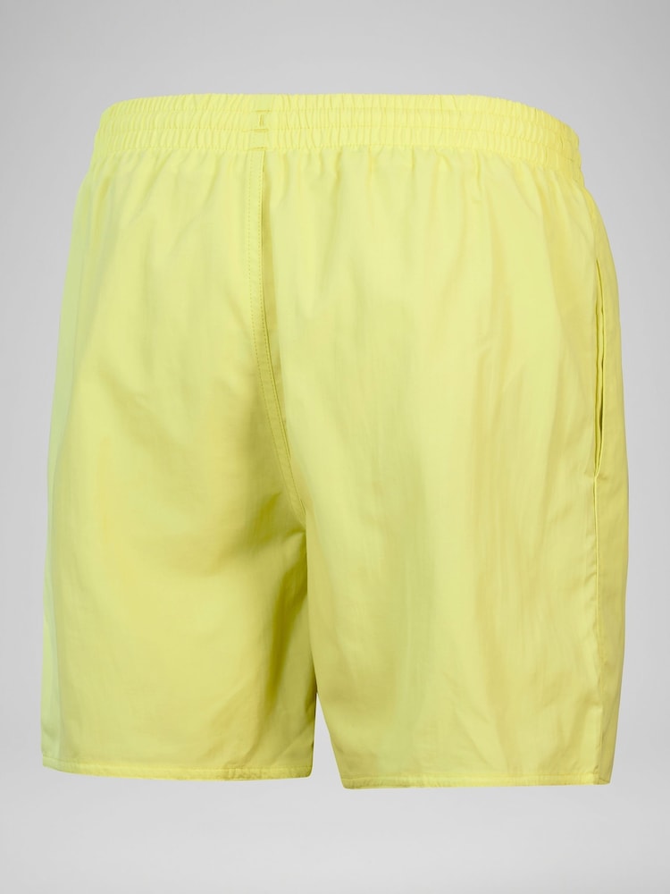 Speedo Yellow Mens Essential Swim Shorts - Image 6 of 6