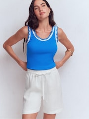 Boden Islington リネンショーツ - 画像 1 / 1