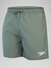 Speedo Teal Blue Mens Essential Swim Shorts - Image 5 of 6