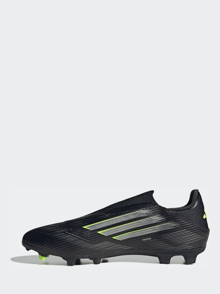 adidas Black League Laceless Firm Multi Ground Boots - Image 2 of 10