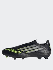 adidas Black League Laceless Firm Multi Ground Boots - Image 3 of 10