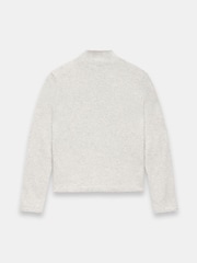 灰色 - Mint Velvet Funnel Neck Knit Top - 圖片 7/7