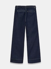 Mint Velvet Blue Clean Wide Jeans - Image 7 of 7