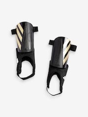 adidas Black/Gold Tiro Match Shin Guard - Image 1 of 4