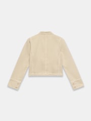 Mint Velvet Natural Denim Military Jacket - Image 7 of 7
