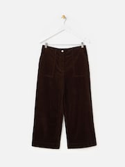 Oliver Bonas Scalloped Pocket Cropped Wide Leg Trousers - Изображение 1 5
