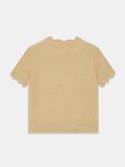 Mint Velvet Green Scallop Knit Top - Image 8 of 8