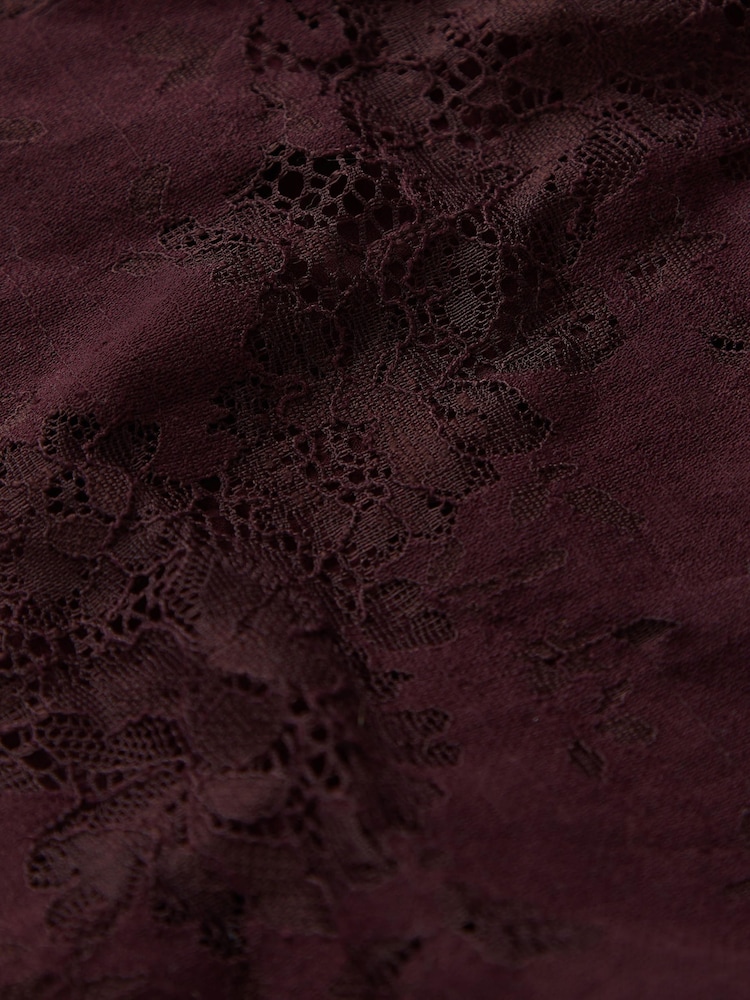 Mint Velvet 蕾絲三角圍巾 - 圖片 3/3