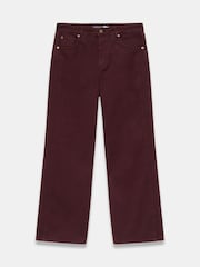 Mint Velvet Red Seam Detail Wide Jeans - Image 7 of 8