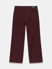 Mint Velvet Red Seam Detail Wide Jeans - Image 8 of 8