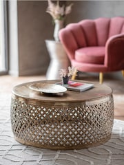 Gallery Home Gold Gold Side Table - Image 1 of 2