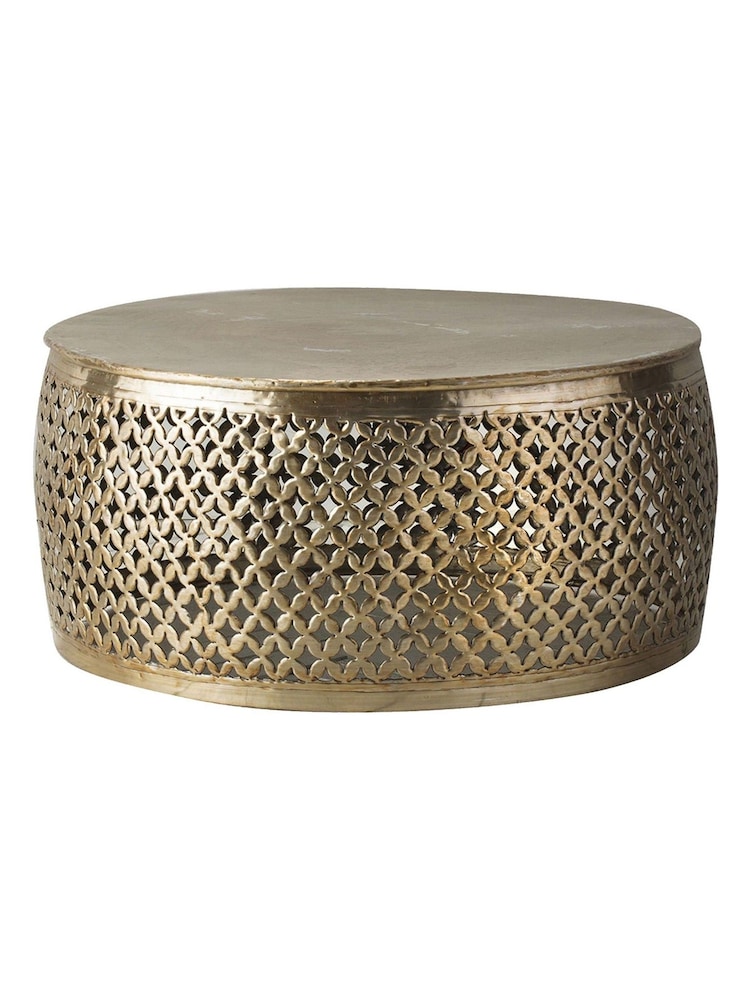 Gallery Home Gold Gold Side Table - Image 2 of 2