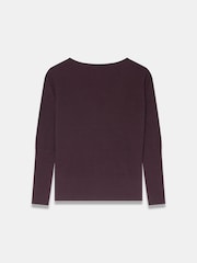 Mint Velvet Red Lace Detail Jumper - Image 7 of 8