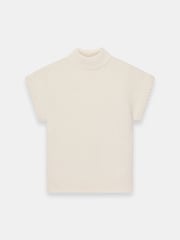 Mint Velvet Cream Longline Knit Top - Image 7 of 8