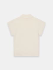 Mint Velvet Cream Longline Knit Top - Image 8 of 8