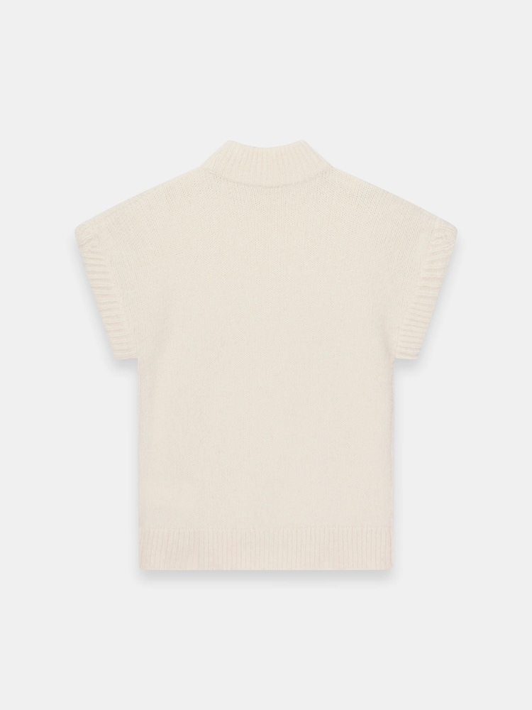 Mint Velvet Cream Longline Knit Top - Image 8 of 8 Mint Velvet Cream Longline Knit Top - Image 8 of 8