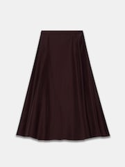 Mint Velvet Red Full Midi Skirt - Image 6 of 7