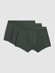 Reiss Pine Green Che CHÉ Studios Boxer Trunks with TENCEL™ Fibers - Image 2 of 5