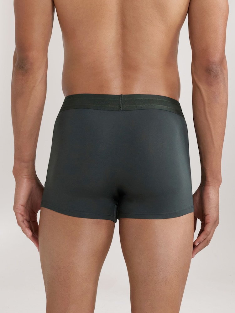 Reiss Pine Green Che CHÉ Studios Boxer Trunks with TENCEL™ Fibers - Image 3 of 5