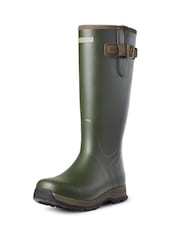 Ariat Green Burford Waterproof Rubber Boots - Image 2 of 4
