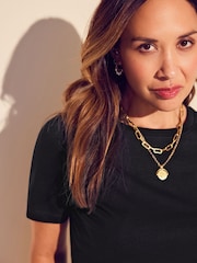 Myleene Klass Black 100% Cotton T-Shirt - Image 5 of 7