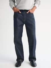 Abercrombie & Fitch Relaxed Fit Loose 5 Pocket Denim Jeans - Imaginea 3 din 7