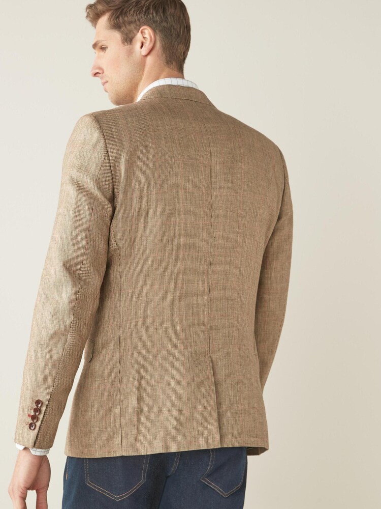 Joules Slim Fit Wool/Linen Blazer - Image 2 of 9