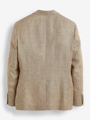 Joules Slim Fit Wool/Linen Blazer - Image 7 of 9