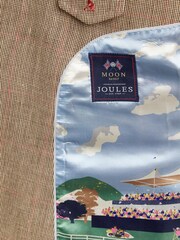 Joules Slim Fit Wool/Linen Blazer - Image 8 of 9