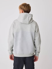 Baker by Ted Baker Grey Oversized Textured Hoodie - Image 3 of 11