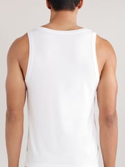 Reiss White Che CHÉ Studios Crew Neck Vest with TENCEL™ Fibers - Image 3 of 3
