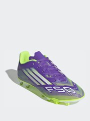 adidas Purple F50 Club Firm/Multi-Ground Boots - Image 1 of 10